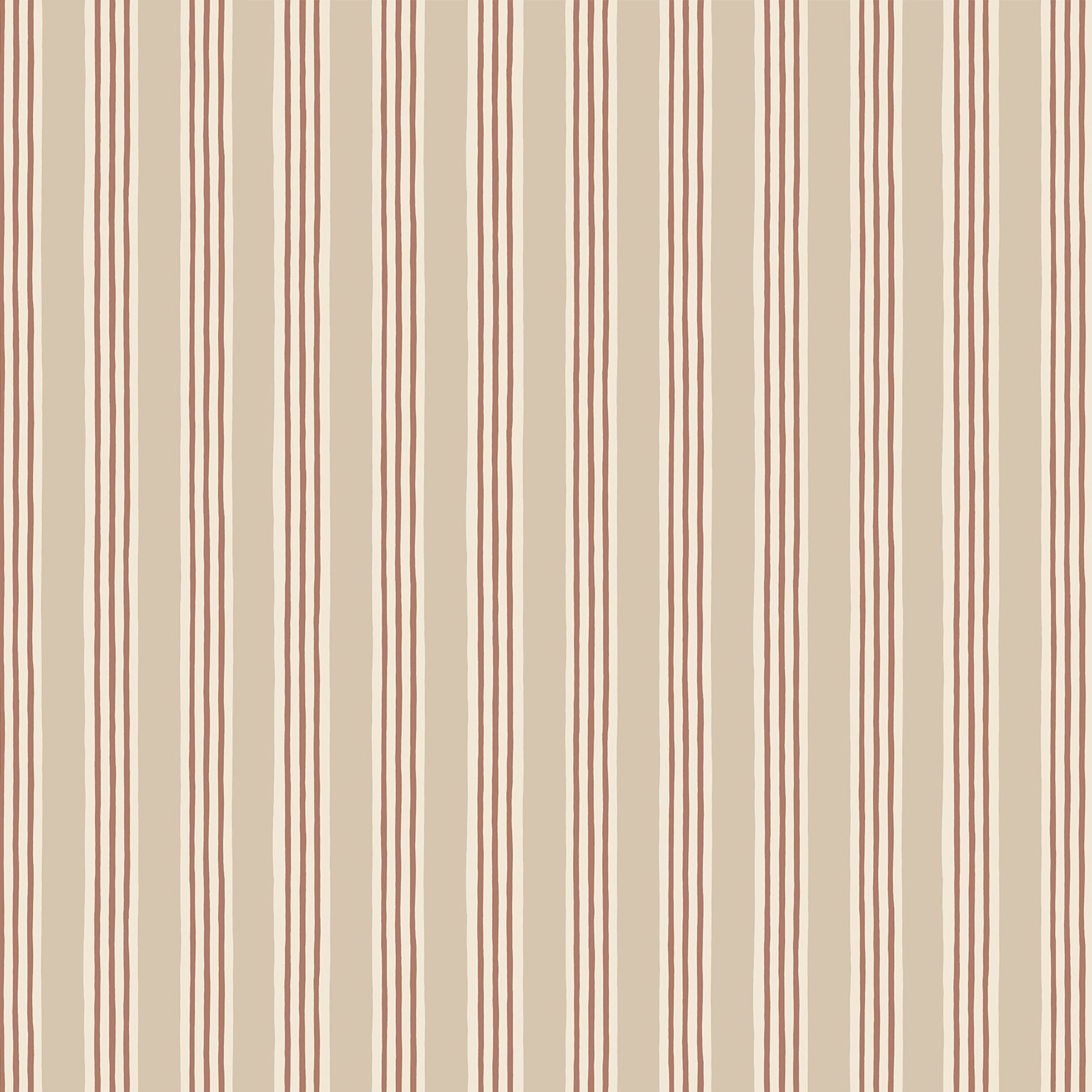 Josephine Munsey Kemble Stripe - Hibernnacle, Cromwell Stone and Saltridge - Roll
