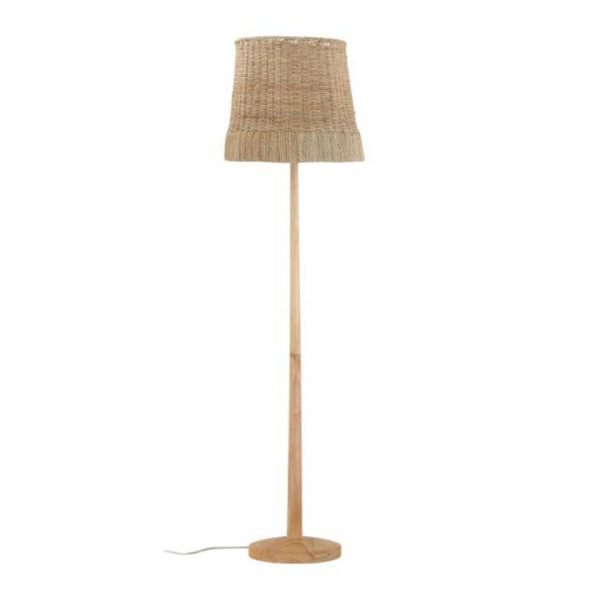 Bloomingville Kakasi Floor Lamp - Natural Rattan
