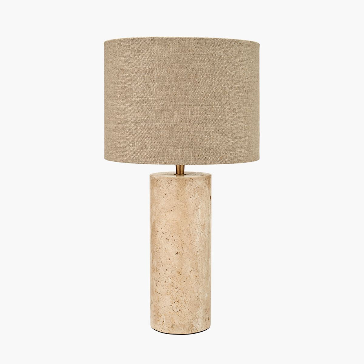 Pacific Lifestyle Kanoa Limestone Cylinder Table Lamp