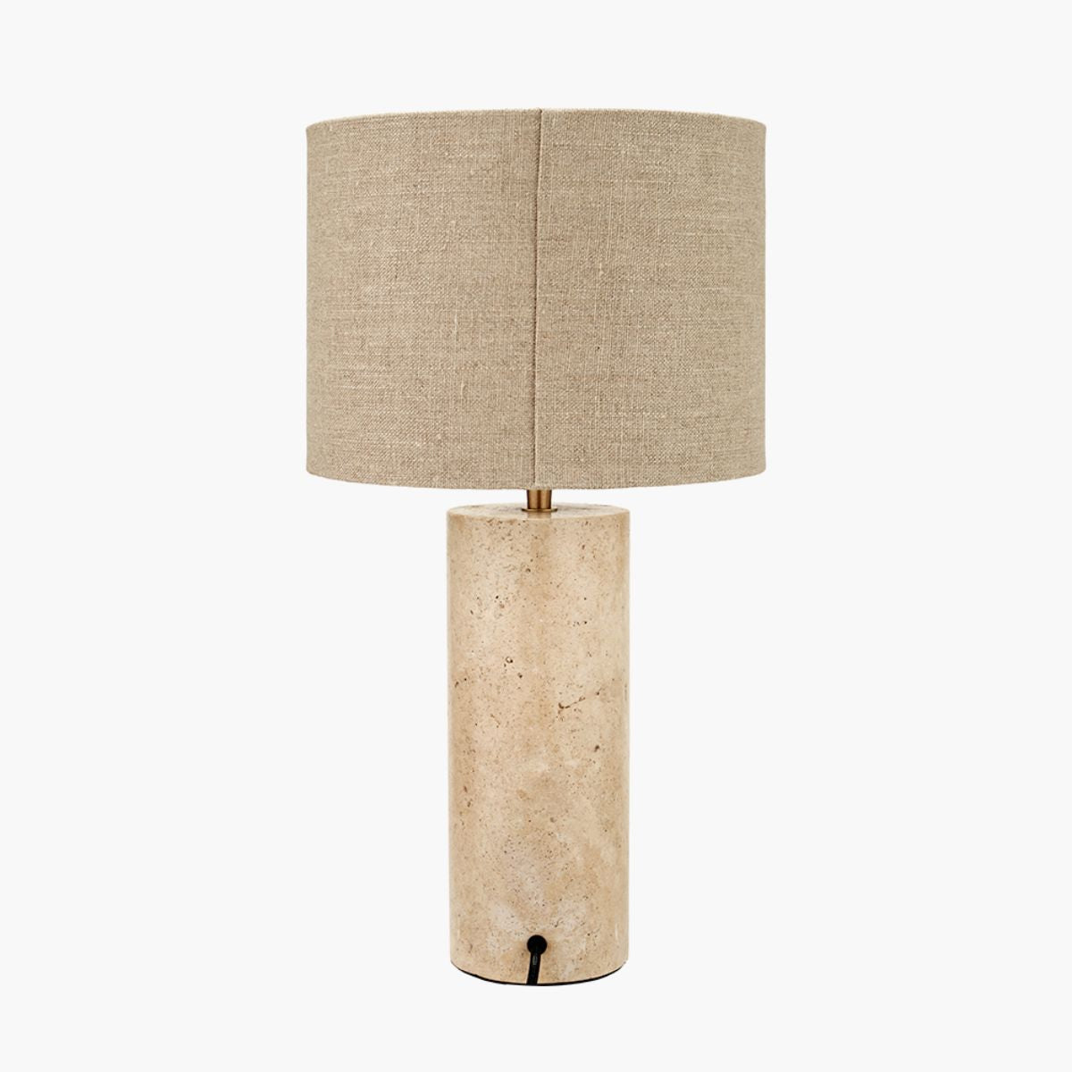Pacific Lifestyle Kanoa Limestone Cylinder Table Lamp
