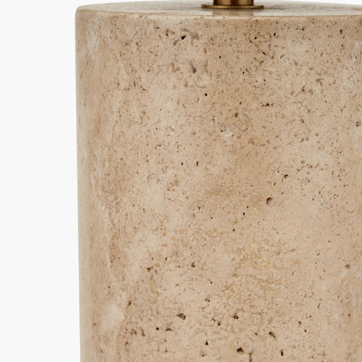 Pacific Lifestyle Kanoa Limestone Cylinder Table Lamp