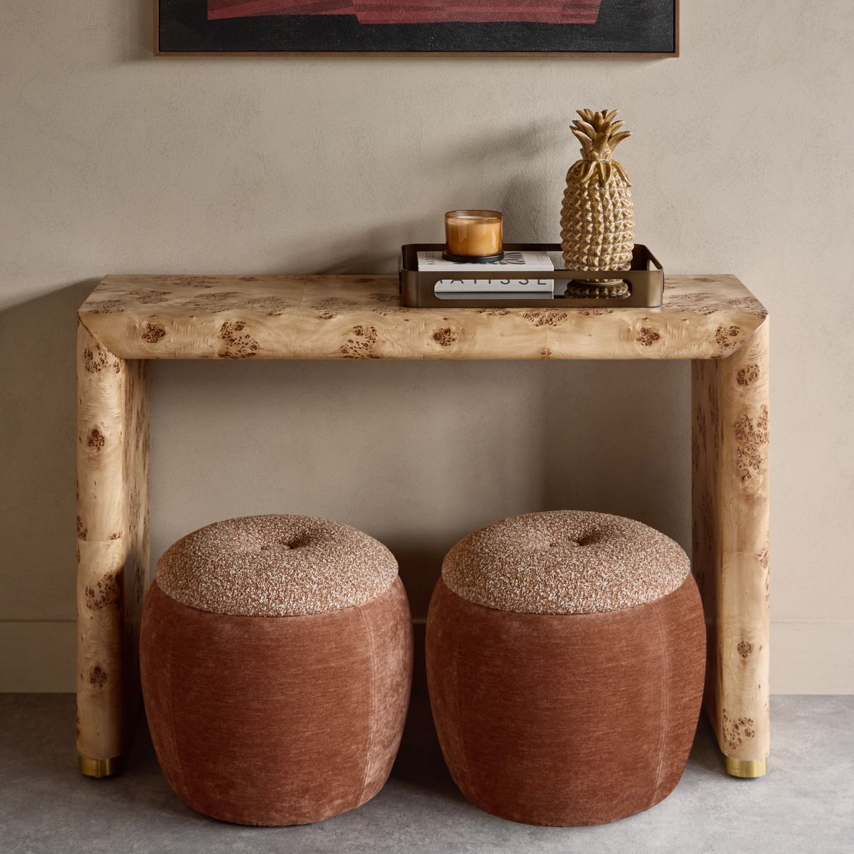 Libra Interiors Karatara Burlwood Console Table