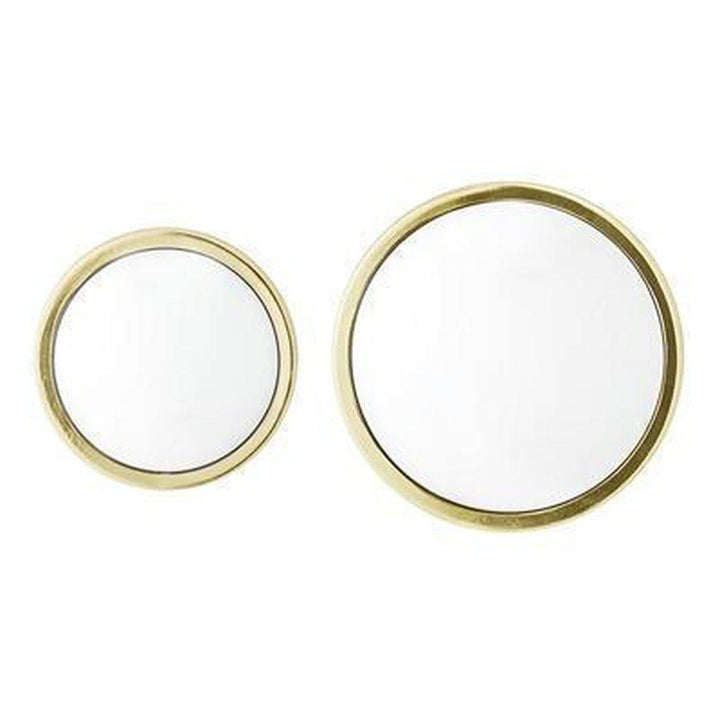 Kawar Gold Convex Mirror Set-Bloomingville-Beaumonde
