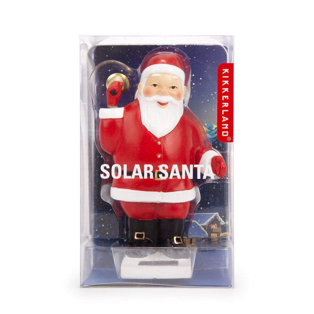 Kikkerland Solar Santa Waving Doll-Beaumonde