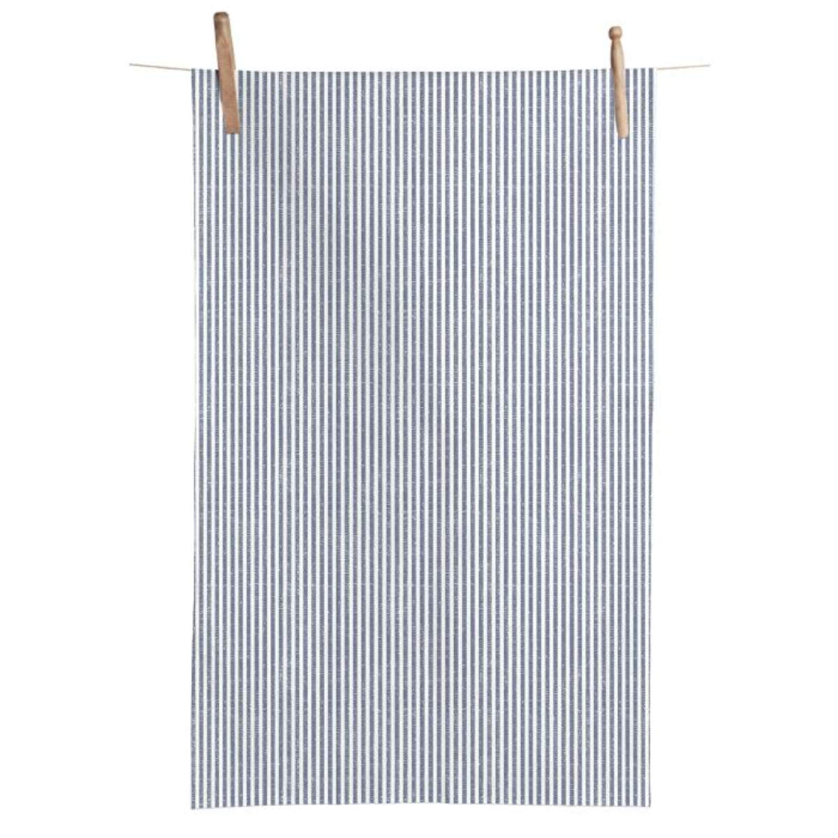 Mistral Home Kitchen Towel Cotton Blue - Set of 3