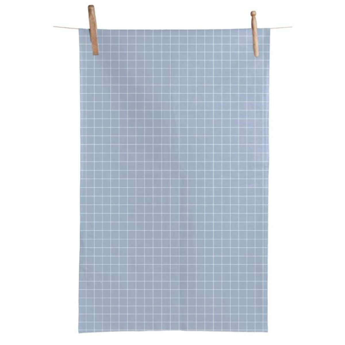 Mistral Home Kitchen Towel Cotton Blue - Set of 3