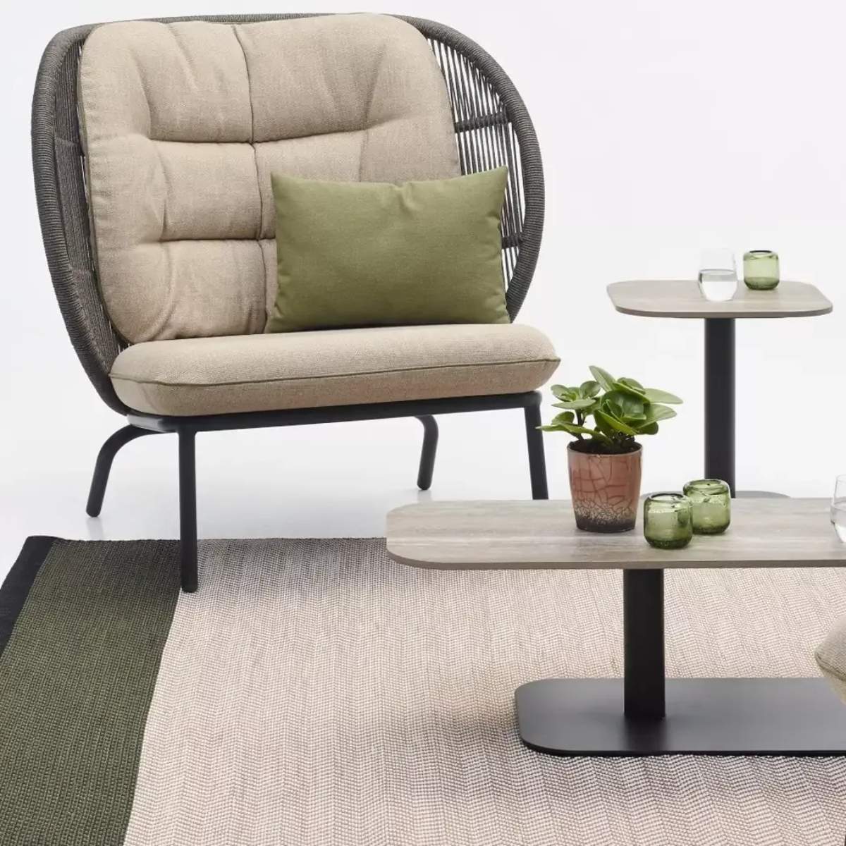 Vincent Shepherd Kodo Cocoon Chair Seat and Back Cushion