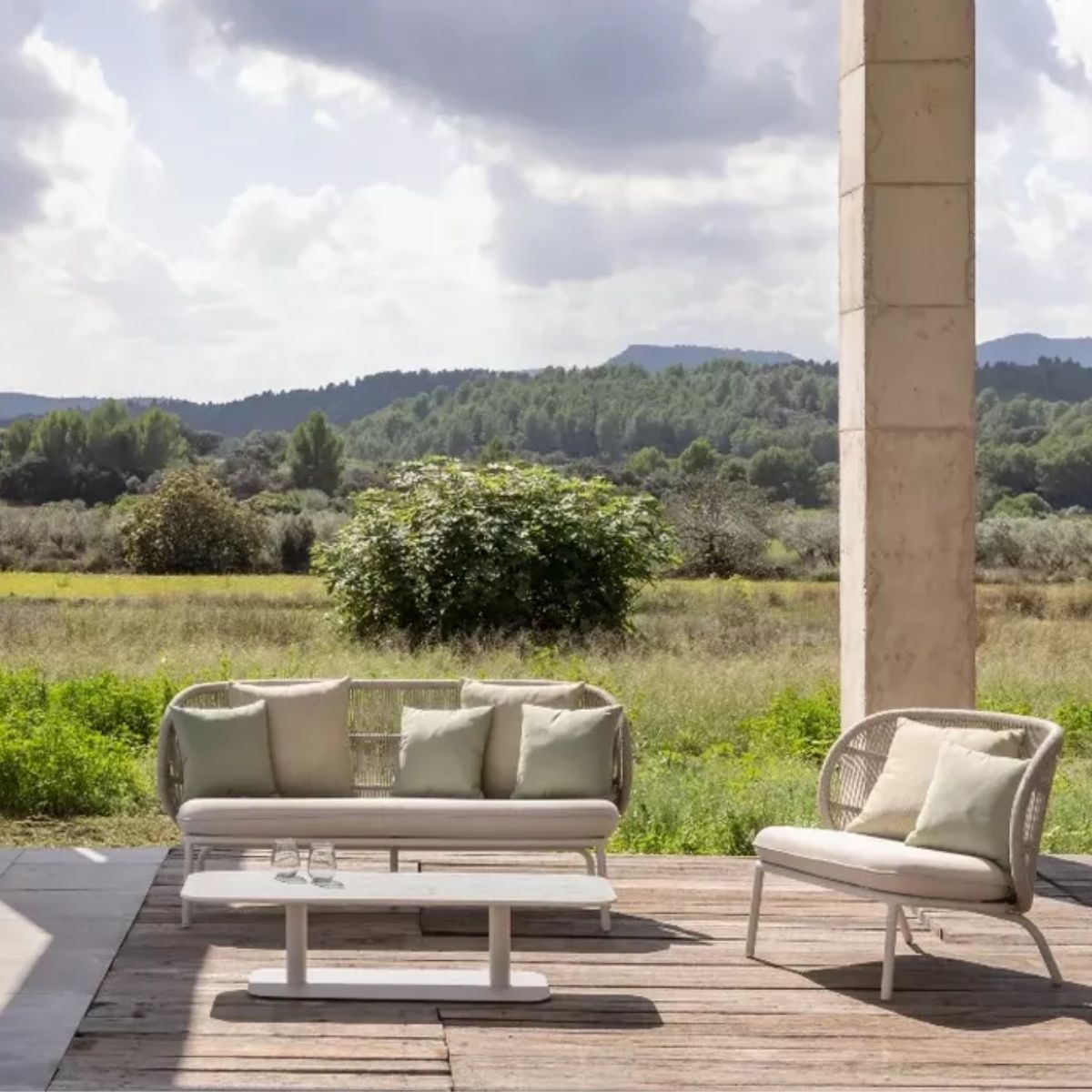 Vincent Shepherd Kodo Coffee Table | Dune | Ceramic Top Options