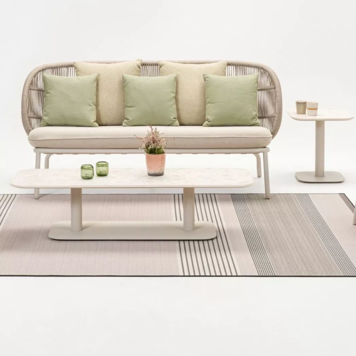 Vincent Shepherd Kodo Coffee Table | Dune | Ceramic Top Options