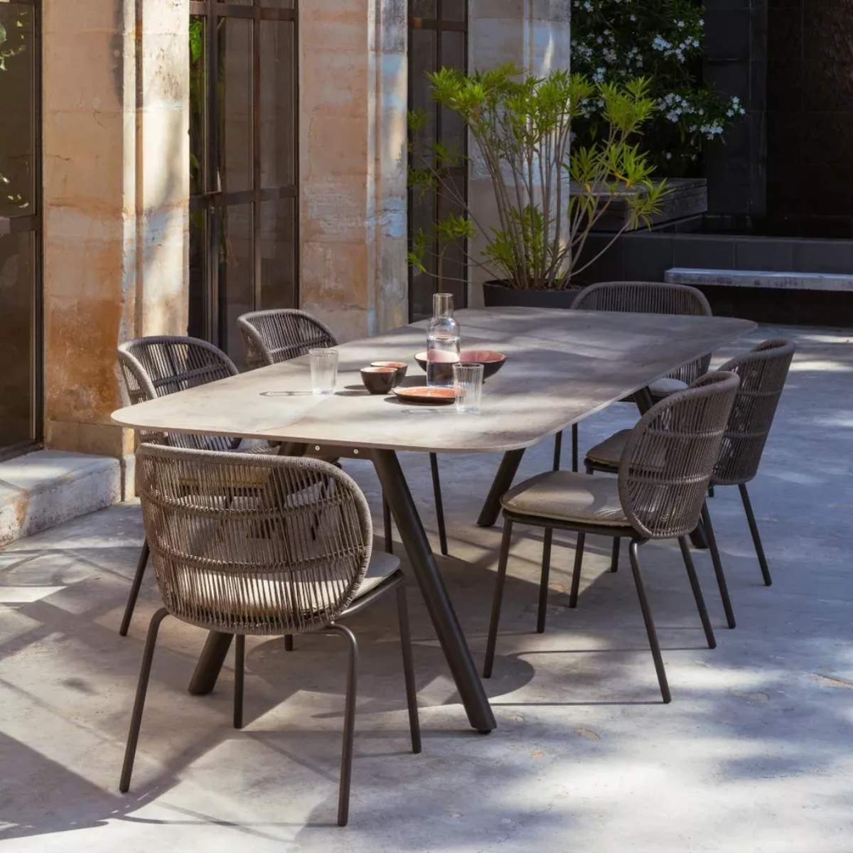 Vincent Shepherd Kodo Dining Table | Fossil Grey | 280 cm