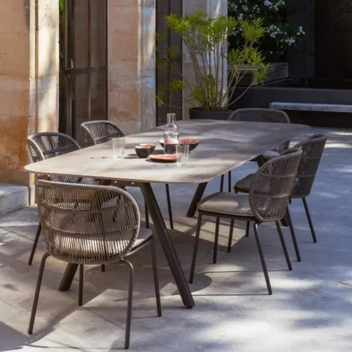 Vincent Shepherd Kodo Dining Table | Fossil Grey | 280 cm