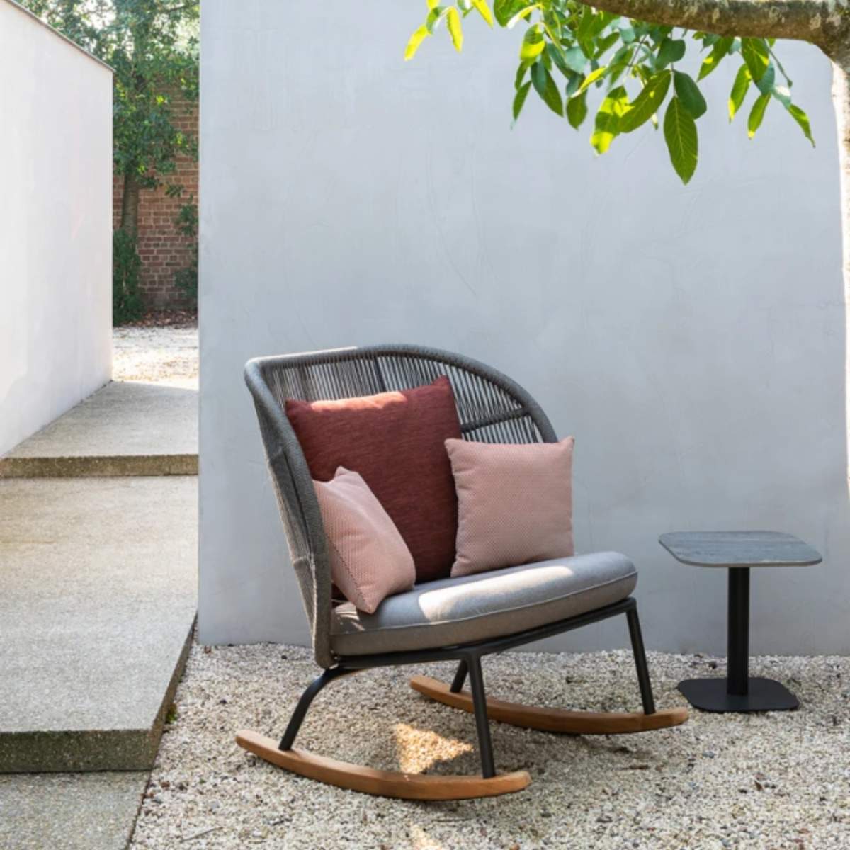 Vincent Shepherd Kodo Outdoor Side Table Fossil Grey/Flint