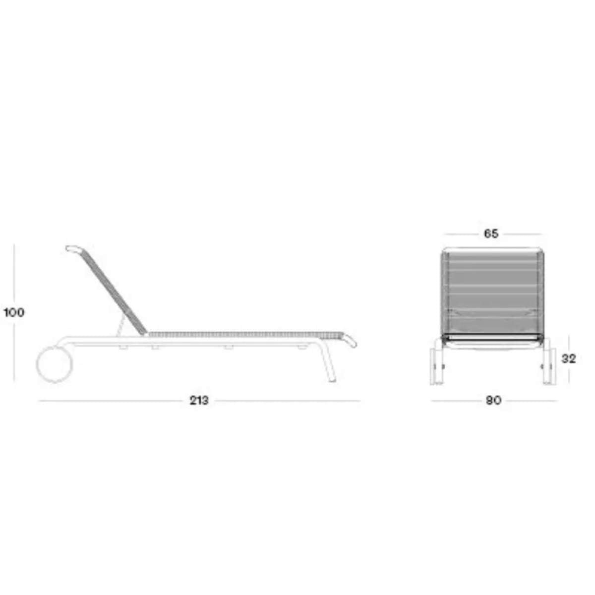 Vincent Shepherd Kodo Outdoor Sunlounger