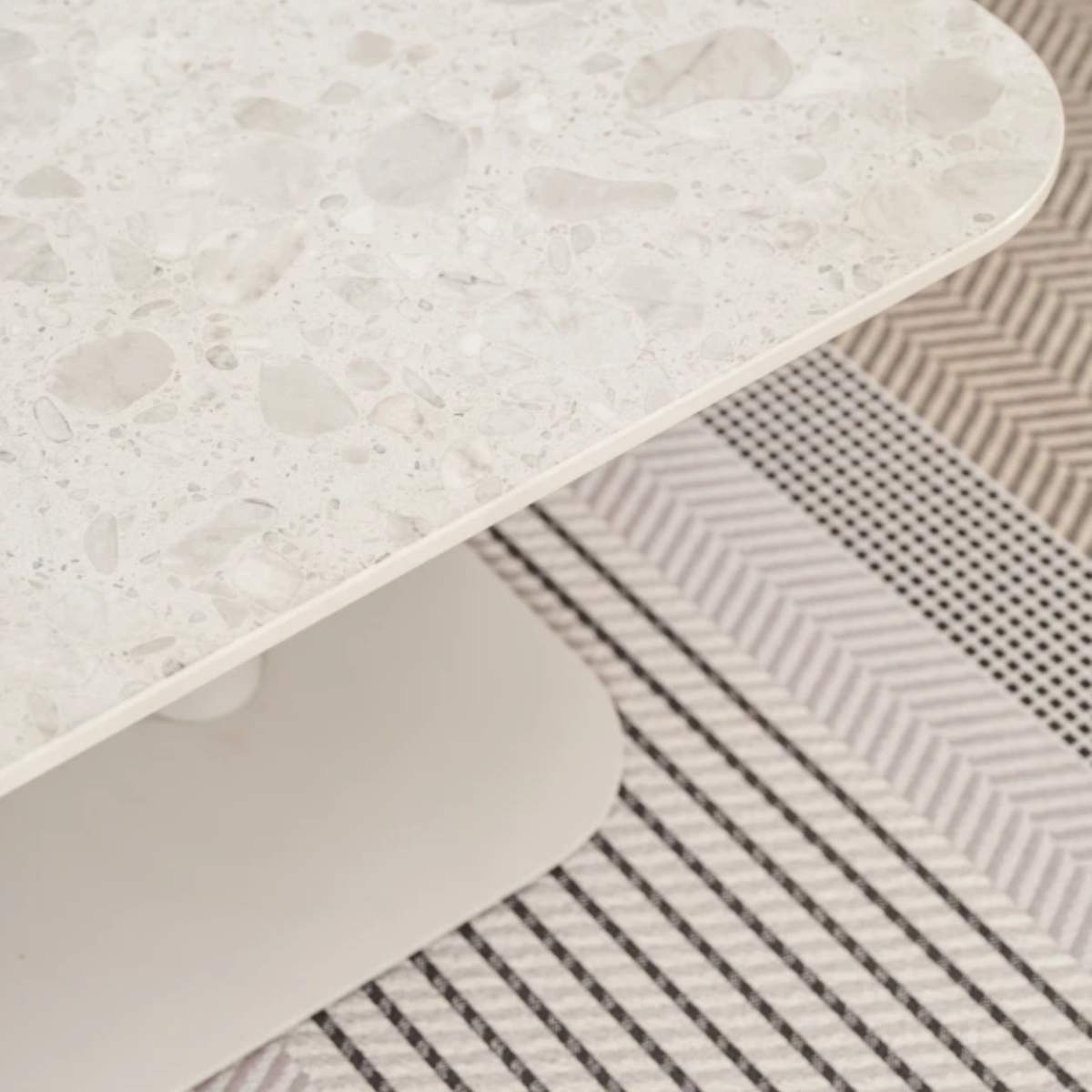 Vincent Shepherd Kodo Coffee table 129 x 45 Fossil Grey