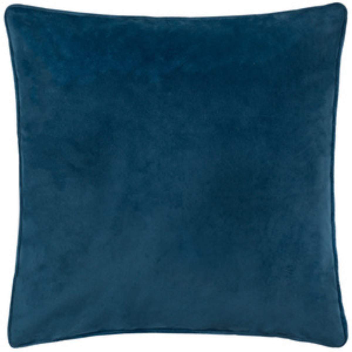Make it a home Koi Pond Embroidered Velvet Cushion Cover - Navy
