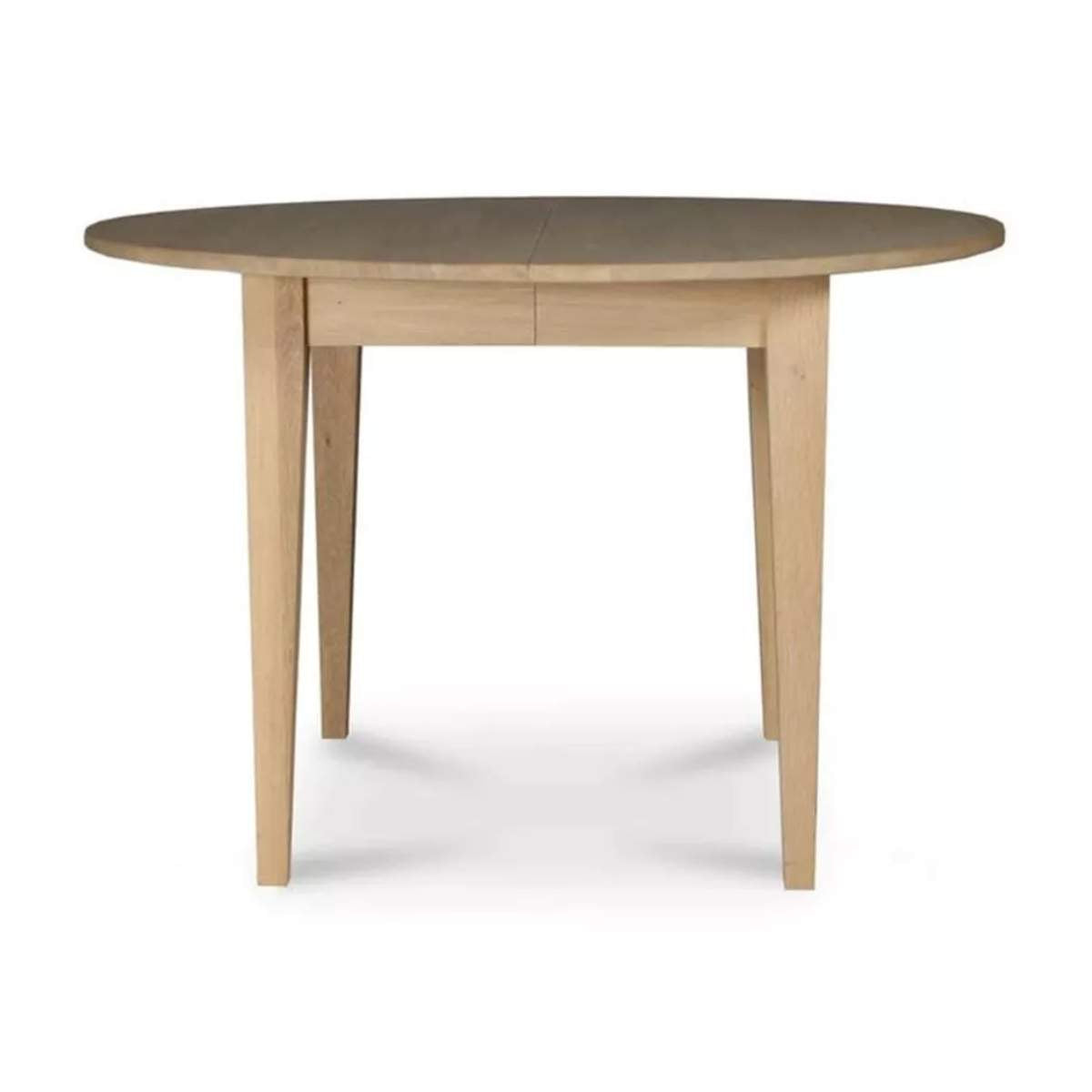 Vincent Shepherd LILLE Oval Extending Oak Dining Table 120 - 220cm