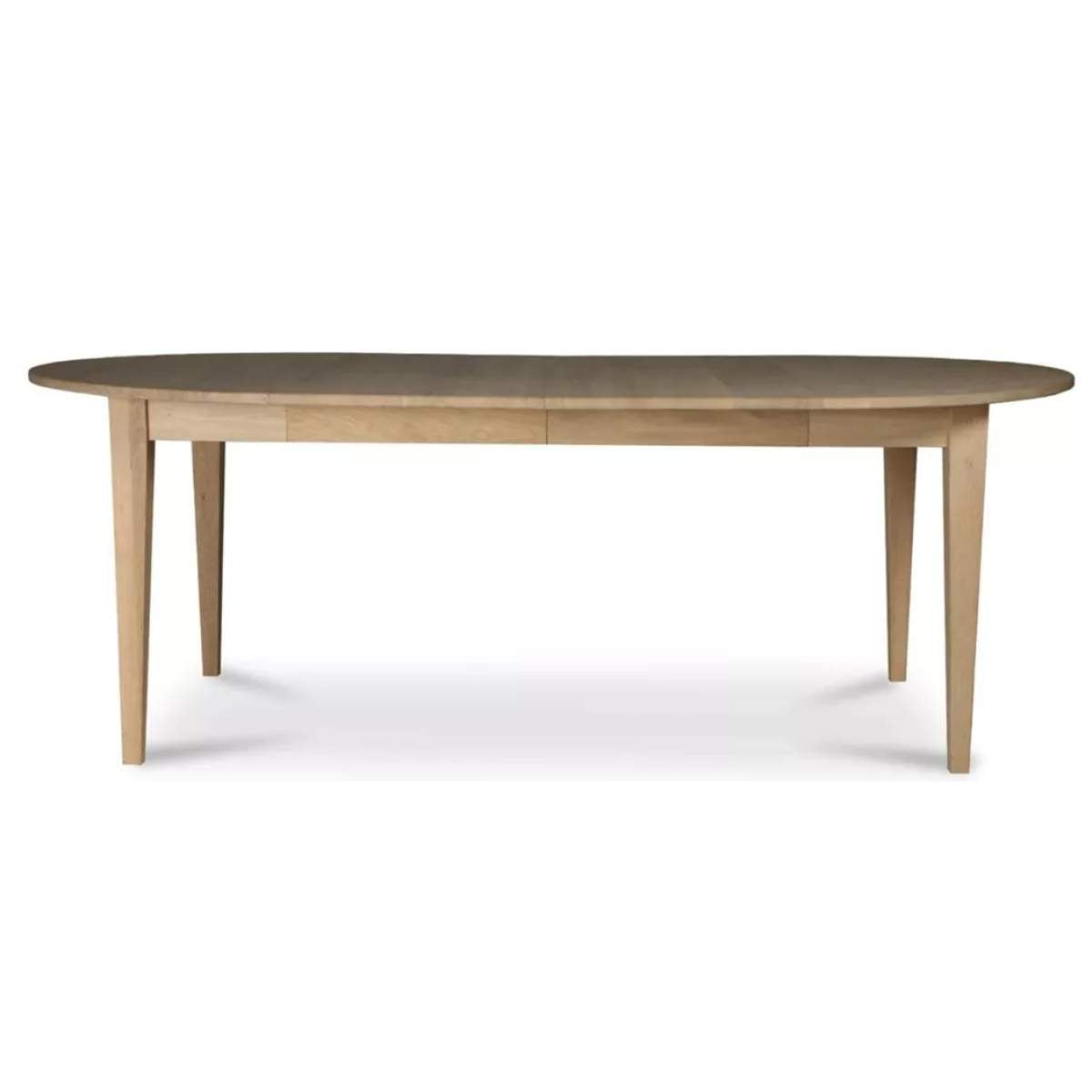 Vincent Shepherd LILLE Oval Extending Oak Dining Table 120 - 220cm
