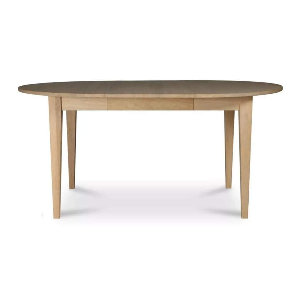 Vincent Shepherd LILLE Oval Extending Oak Dining Table 120 - 220cm