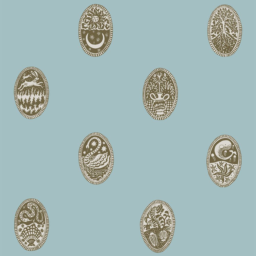 Josephine Munsey Linear Cameos - Cobber Spruce and Dew - Roll
