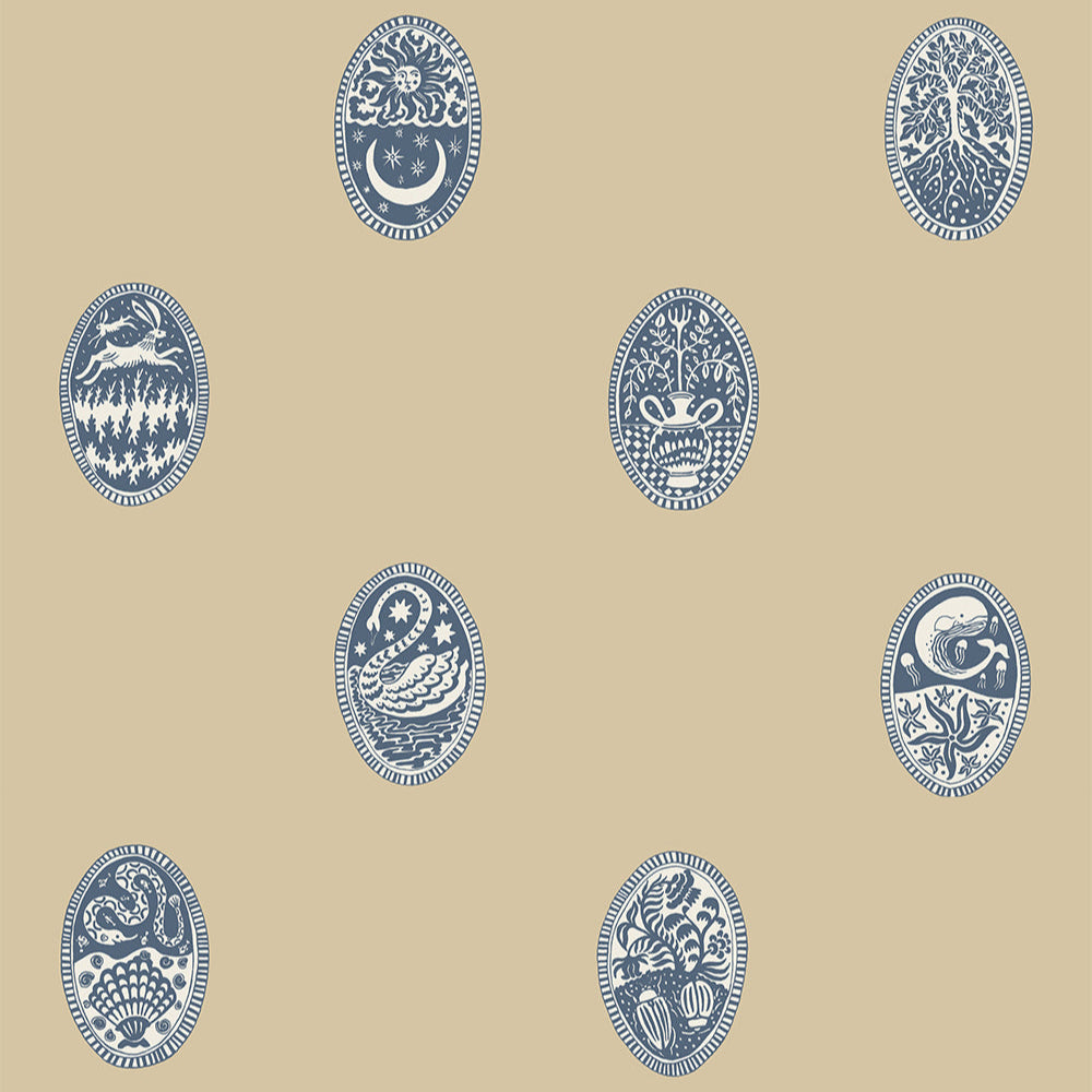 Josephine Munsey Linear Cameos - Shell, Churt Blue and Cliffwell Stone - Roll