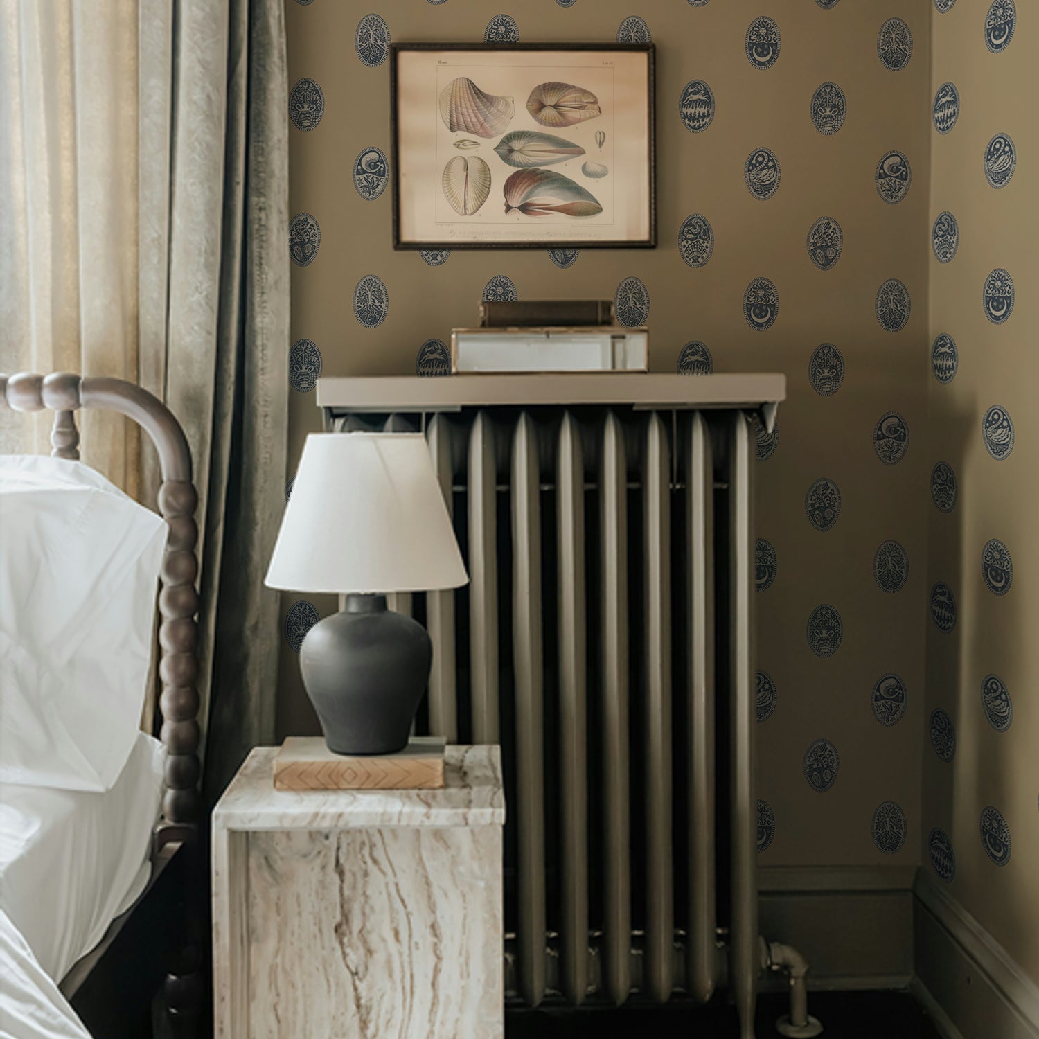Josephine Munsey Linear Cameos - Shell, Churt Blue and Cliffwell Stone - Roll