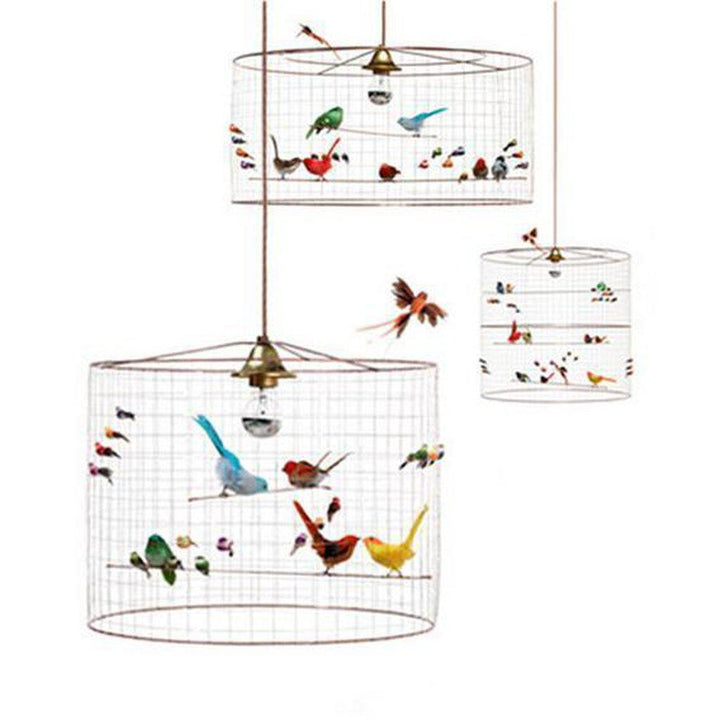 La Voliere Birdcage Pendant Lamp 45cm-Beaumonde