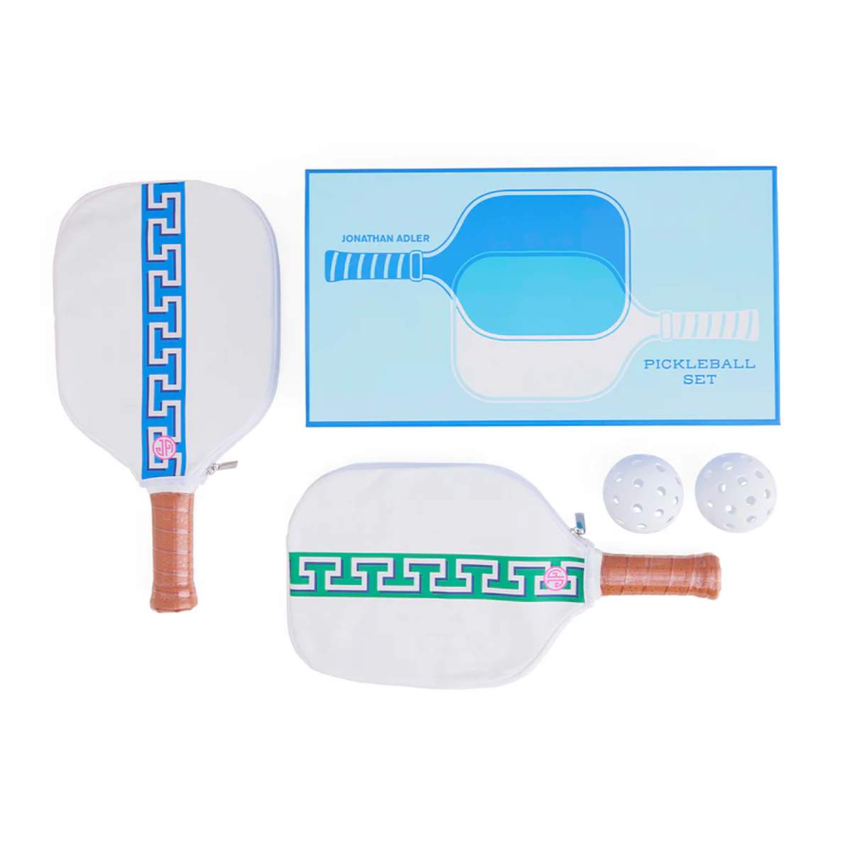 Jonathan Adler Labyrinth Pickleball Set