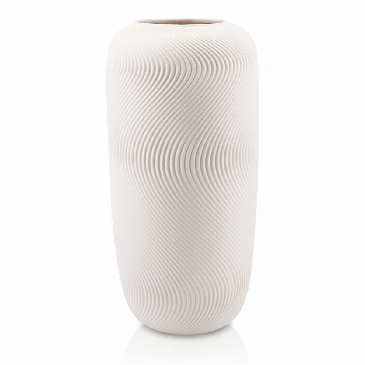 Villari Laguna Vase - White