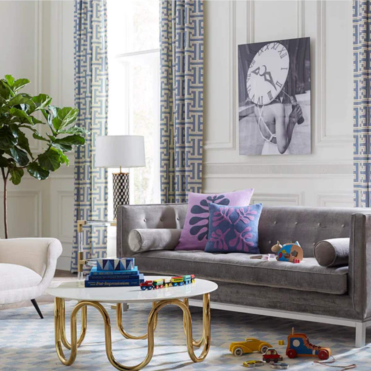 Jonathan Adler Lampert Sofa