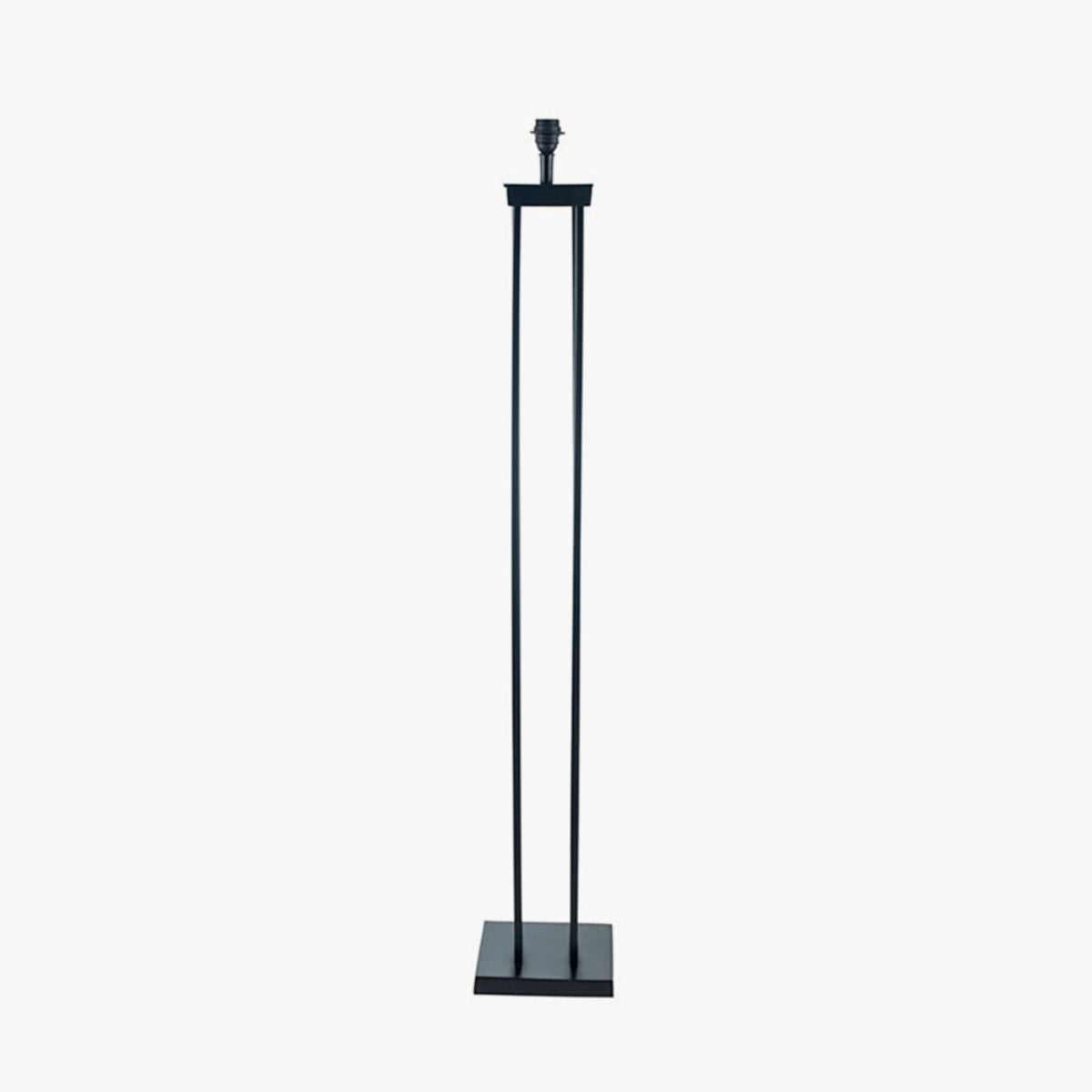 Pacific Lifestyle Langston Matt Black Metal Column Floor Lamp Base