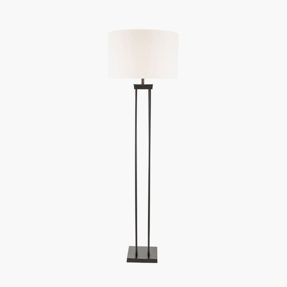 Pacific Lifestyle Langston Matt Black Metal Column Floor Lamp Base