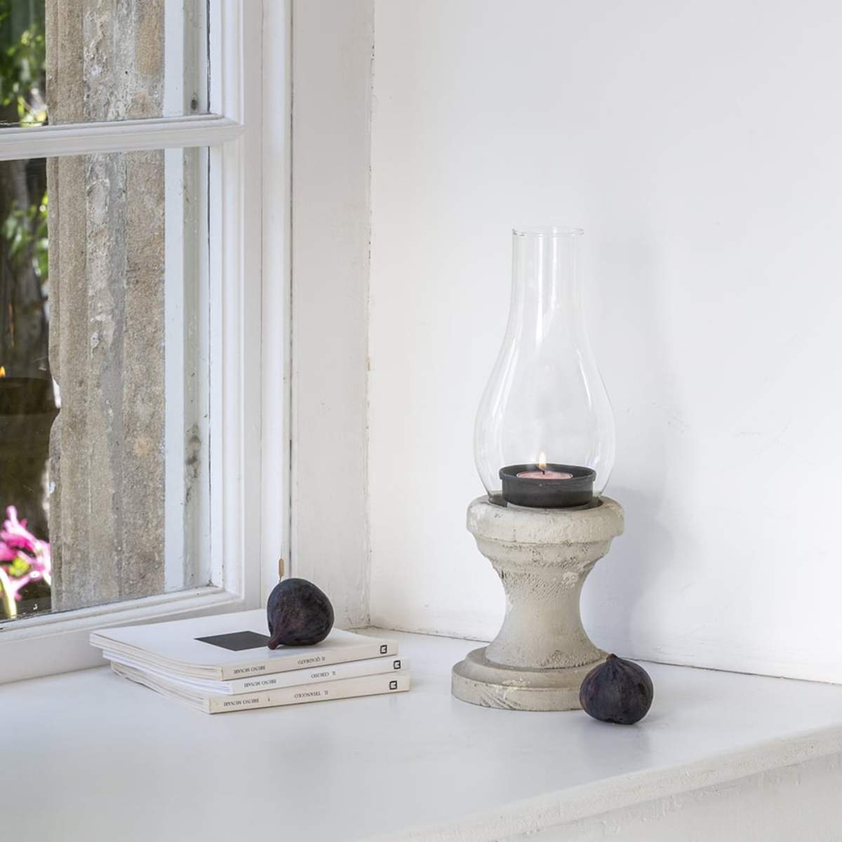 Grand Illusions Lantern Malacca Antique Grey