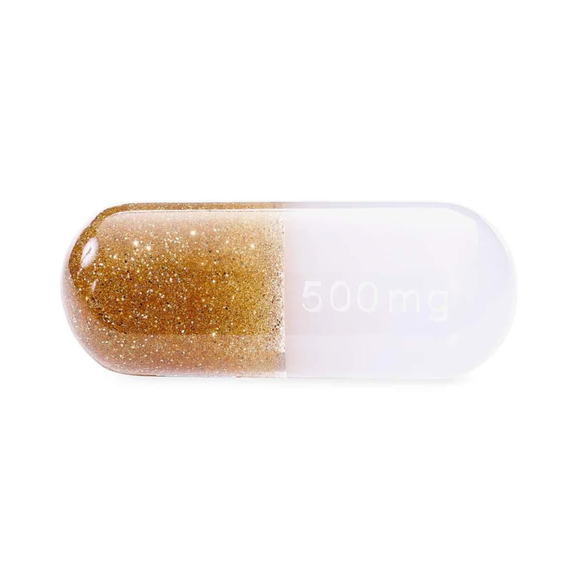 Jonathan Adler Large Acrylic Pill Gold