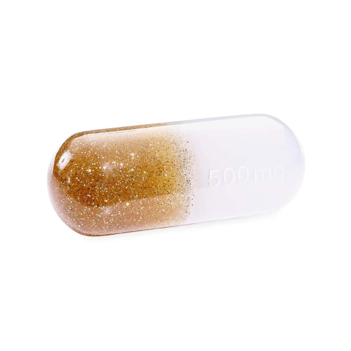 Jonathan Adler Large Acrylic Pill Gold