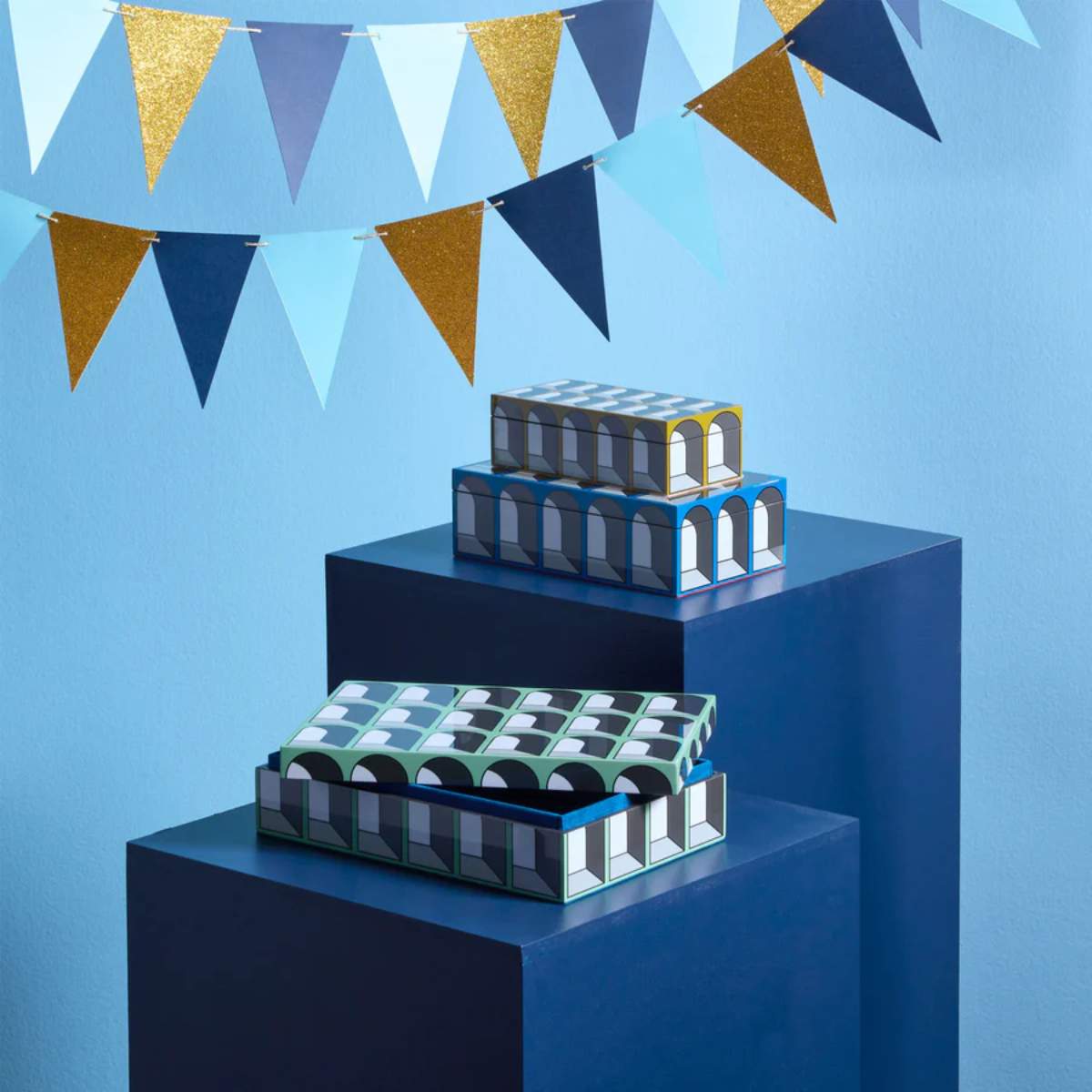 Jonathan Adler Large Arcade Lacquer Box