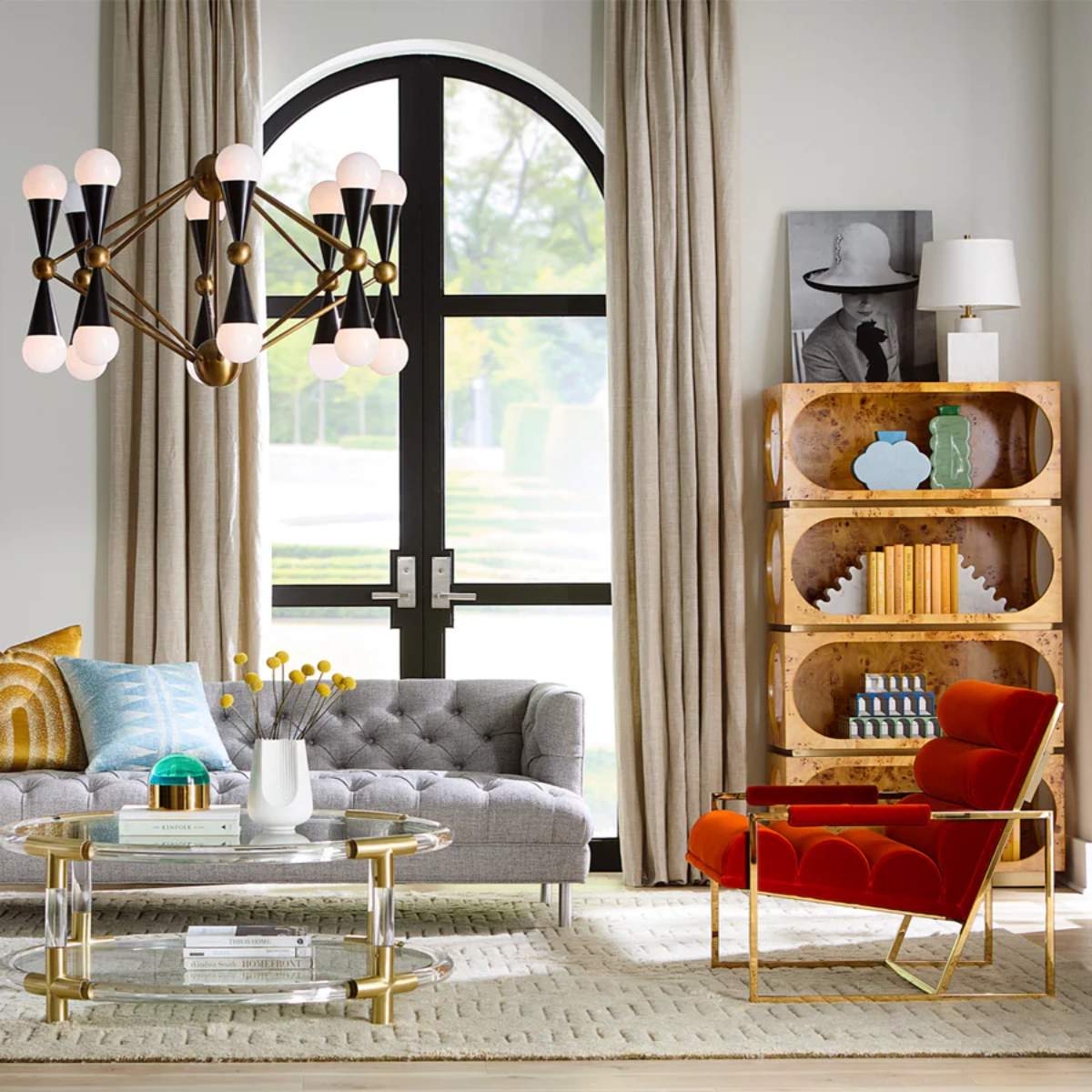Jonathan Adler Large Arcade Lacquer Box