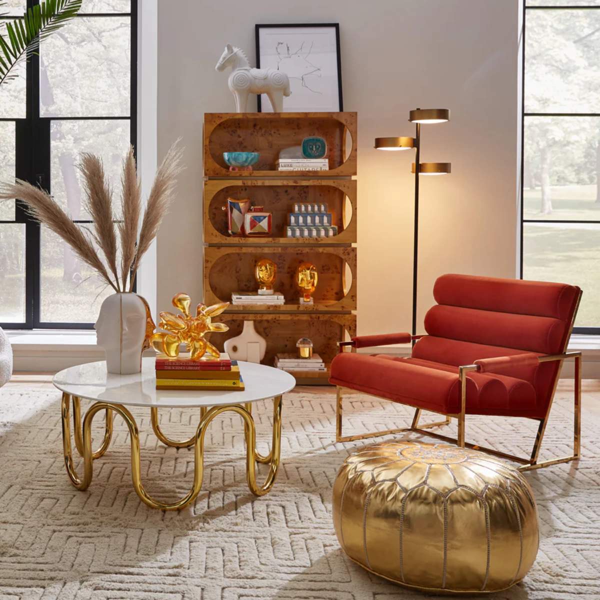 Jonathan Adler Large Arcade Lacquer Box