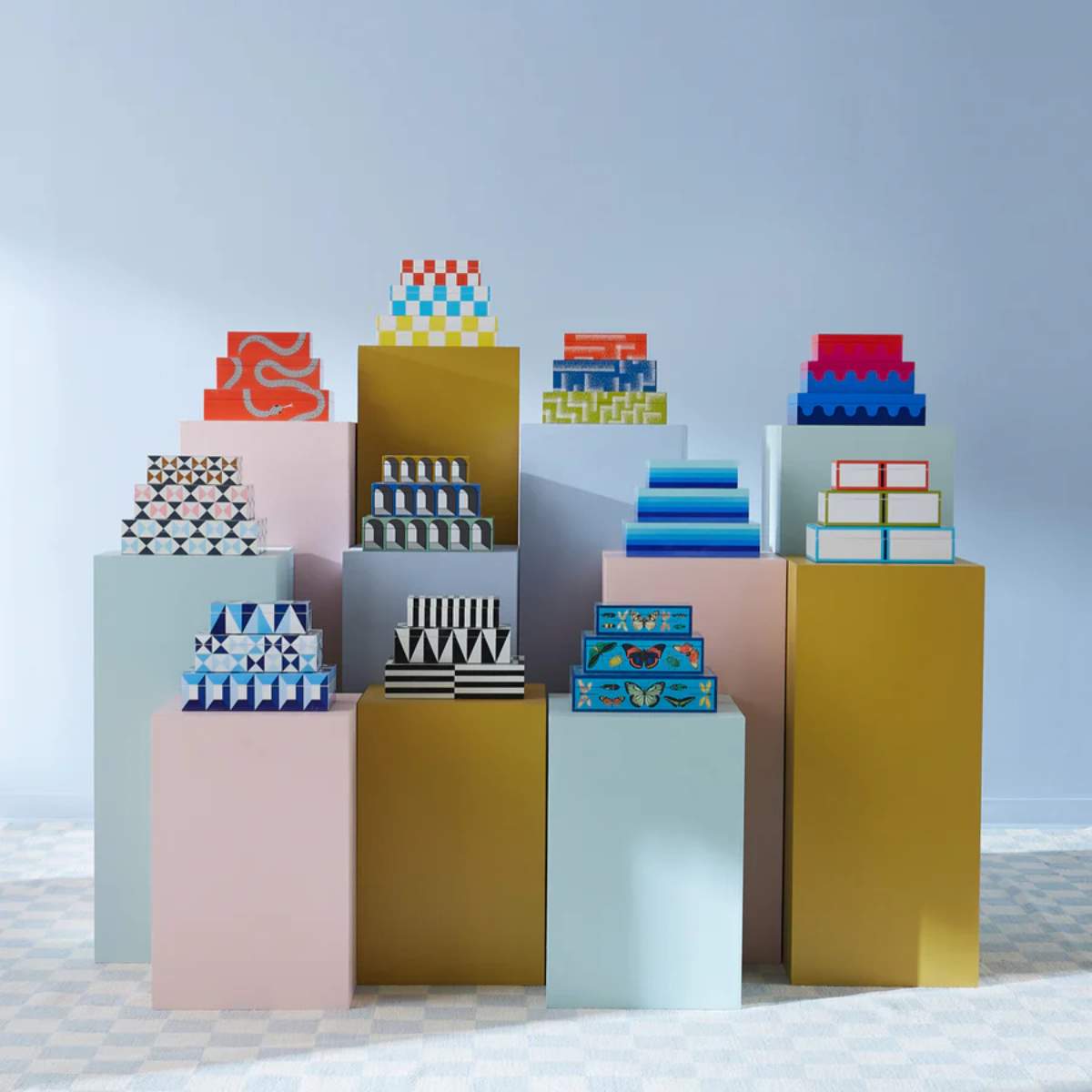 Jonathan Adler Large Botanist Lacquer Box