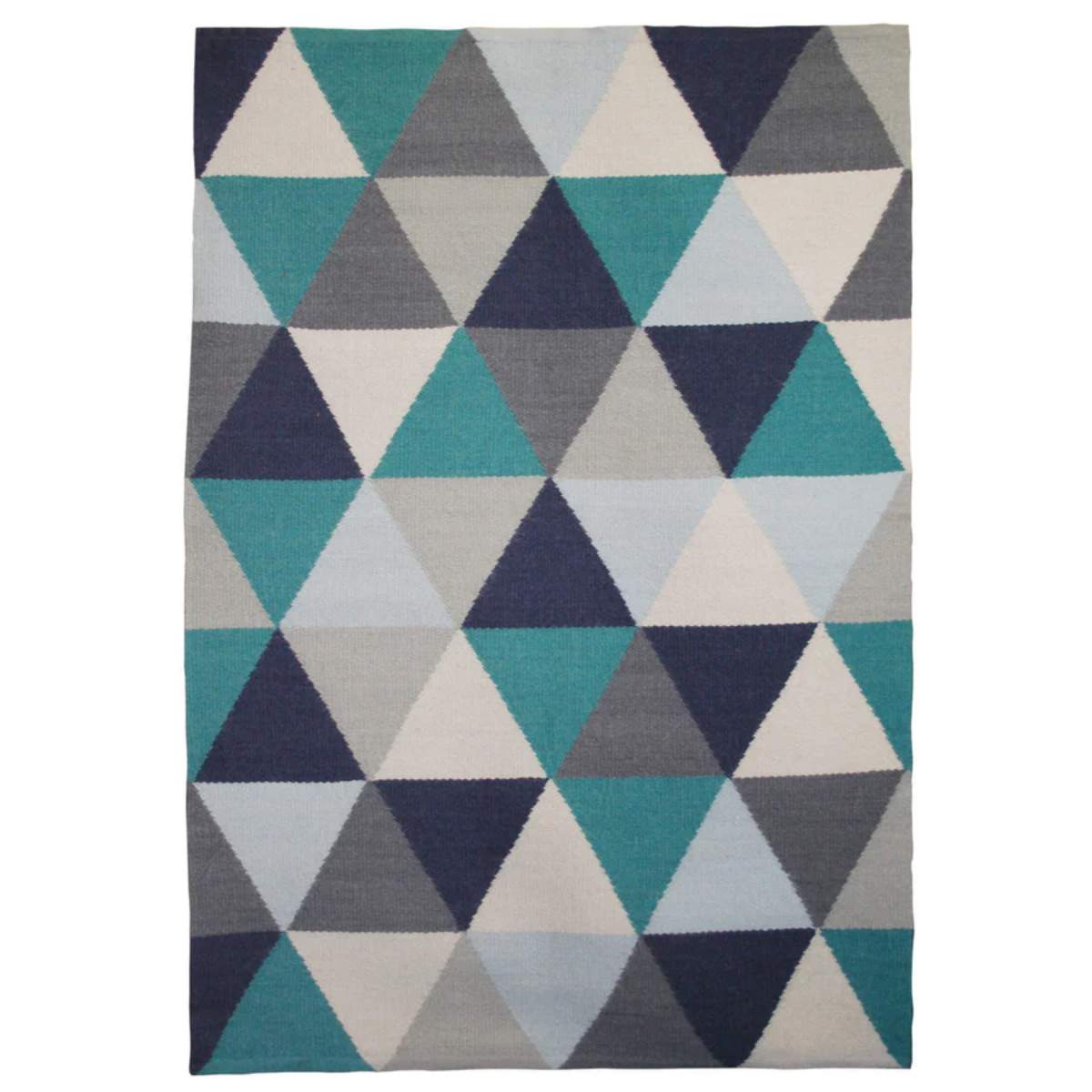 Jonathan Adler Large Scale Helix Flat Weave Rug