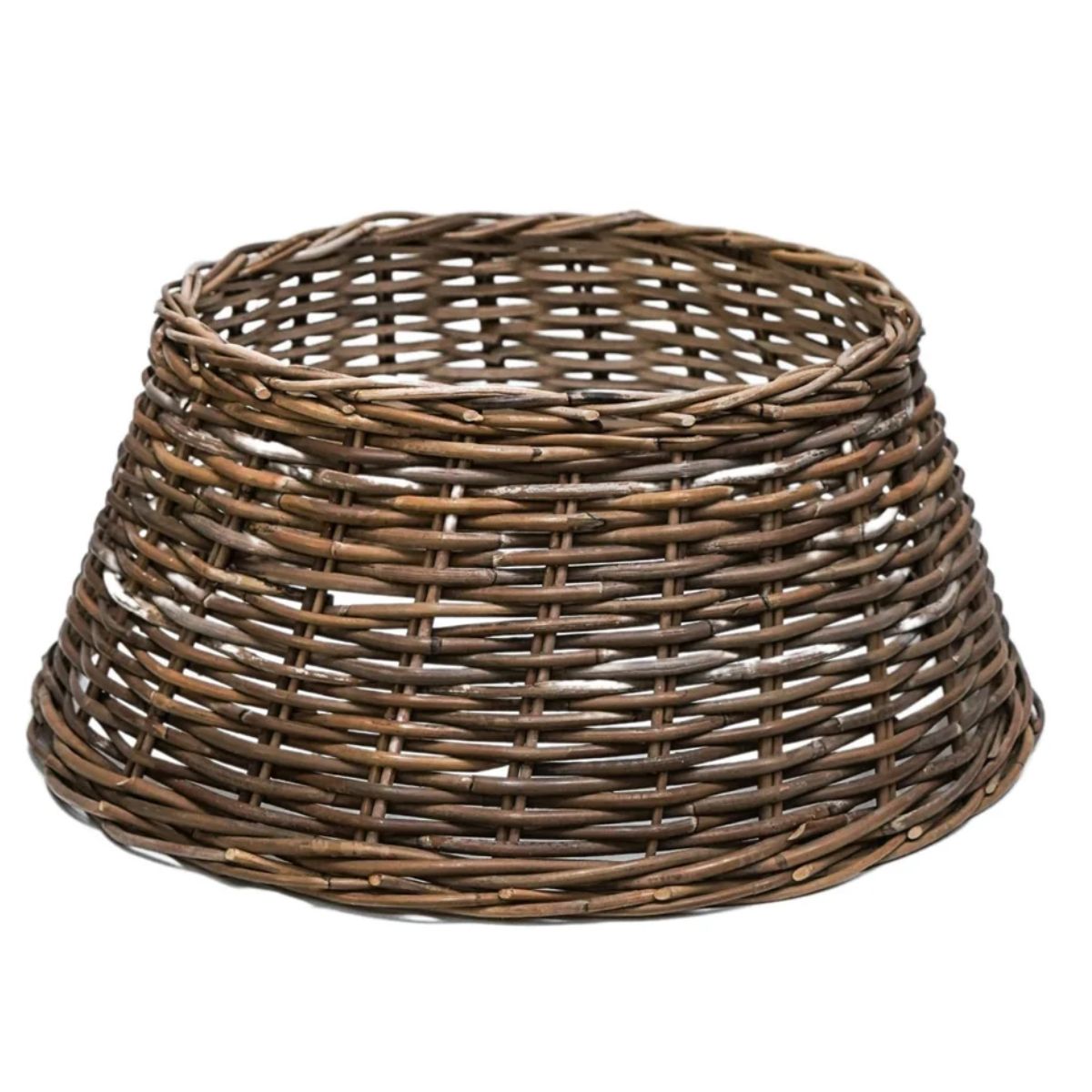 Ivyline Wicker Tree Skirt Round Natural H20cm D50cm