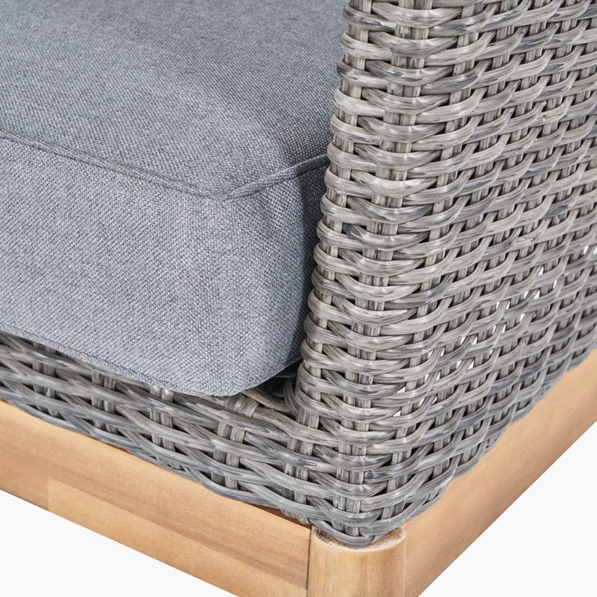 Pacific Lifestyle Larissa Kubu Grey Outdoor Seating Set