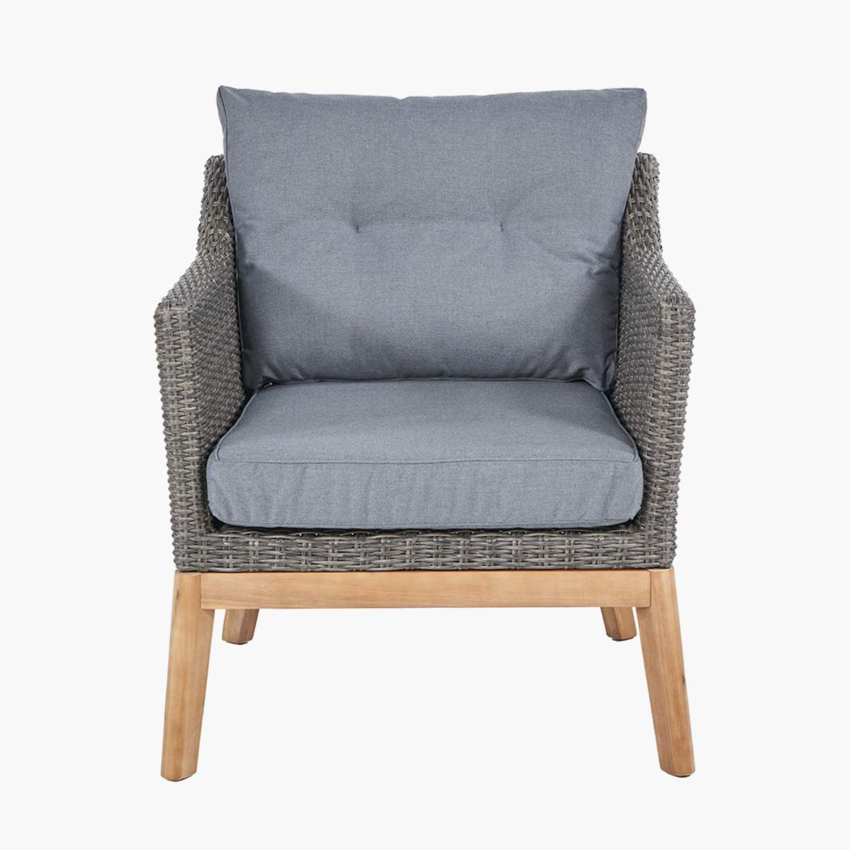 Pacific Lifestyle Larissa Kubu Grey Outdoor Seating Set