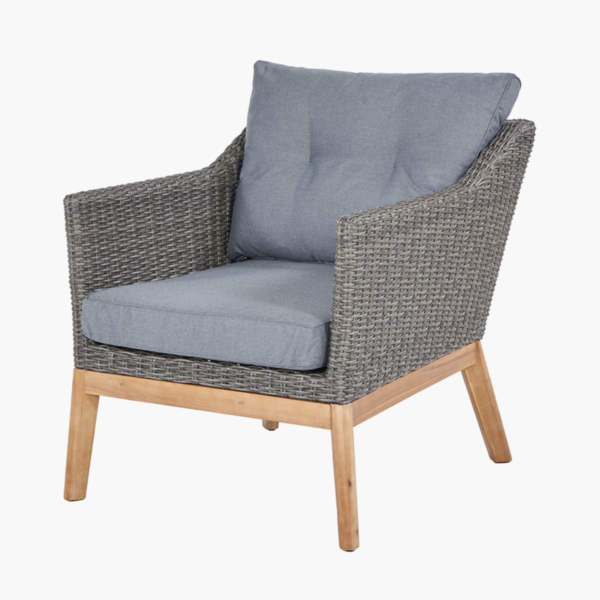 Pacific Lifestyle Larissa Kubu Grey Outdoor Seating Set