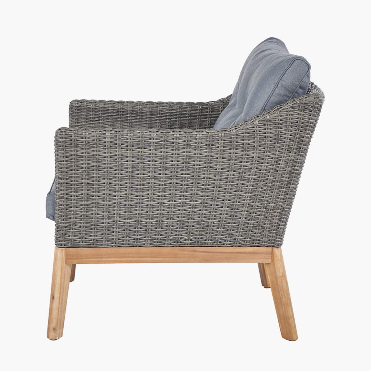 Pacific Lifestyle Larissa Kubu Grey Outdoor Seating Set