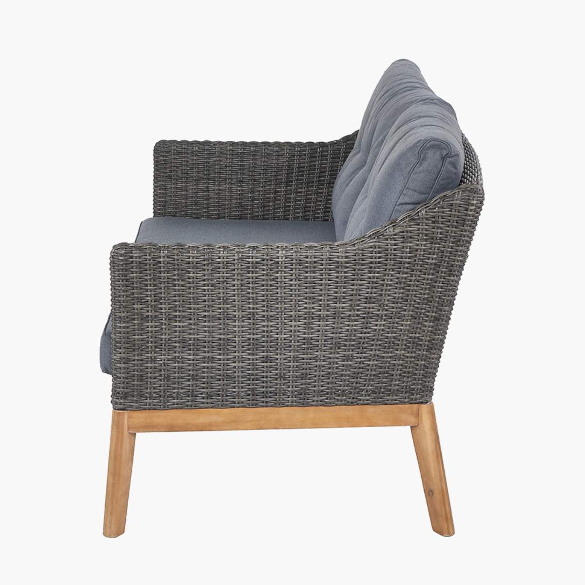 Pacific Lifestyle Larissa Kubu Grey Outdoor Seating Set