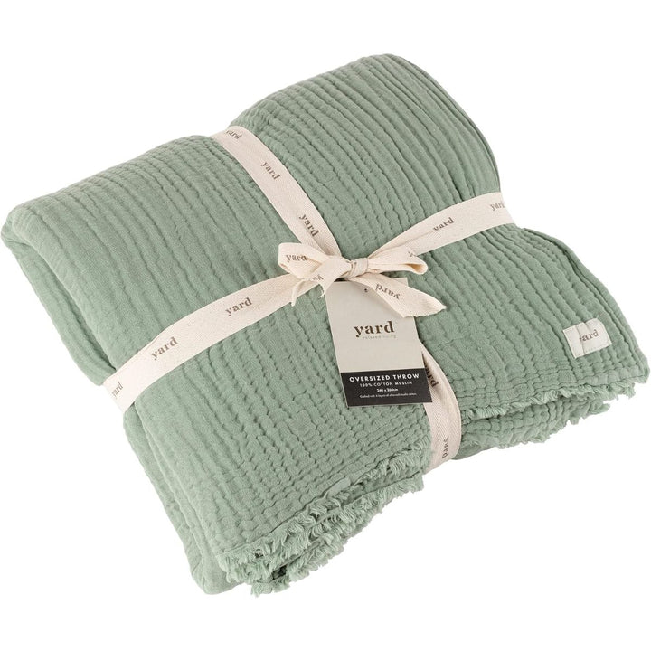 Yard Lark Cotton Muslin Throw 240 x 260 cm