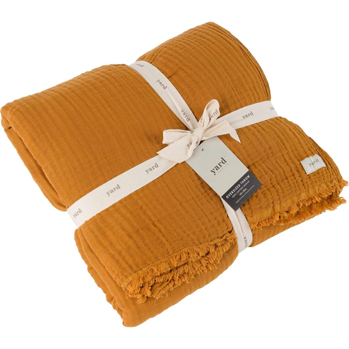 Yard Lark Cotton Muslin Throw 240 x 260 cm