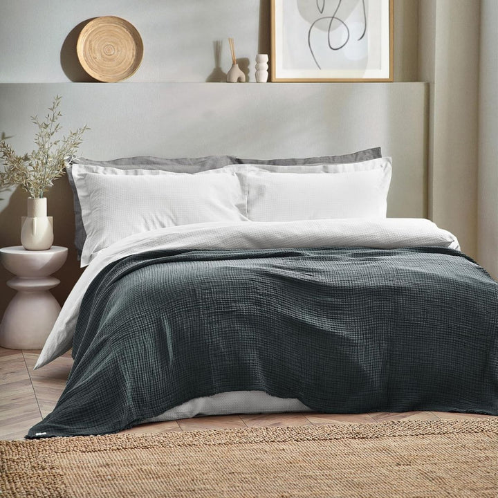 Yard Lark Cotton Muslin Throw 240 x 260 cm
