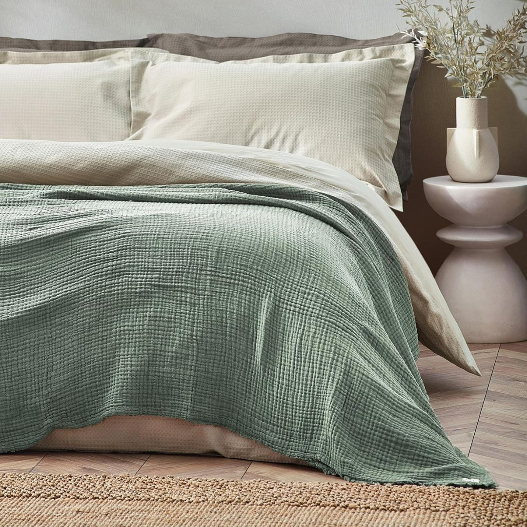 Yard Lark Cotton Muslin Throw 240 x 260 cm