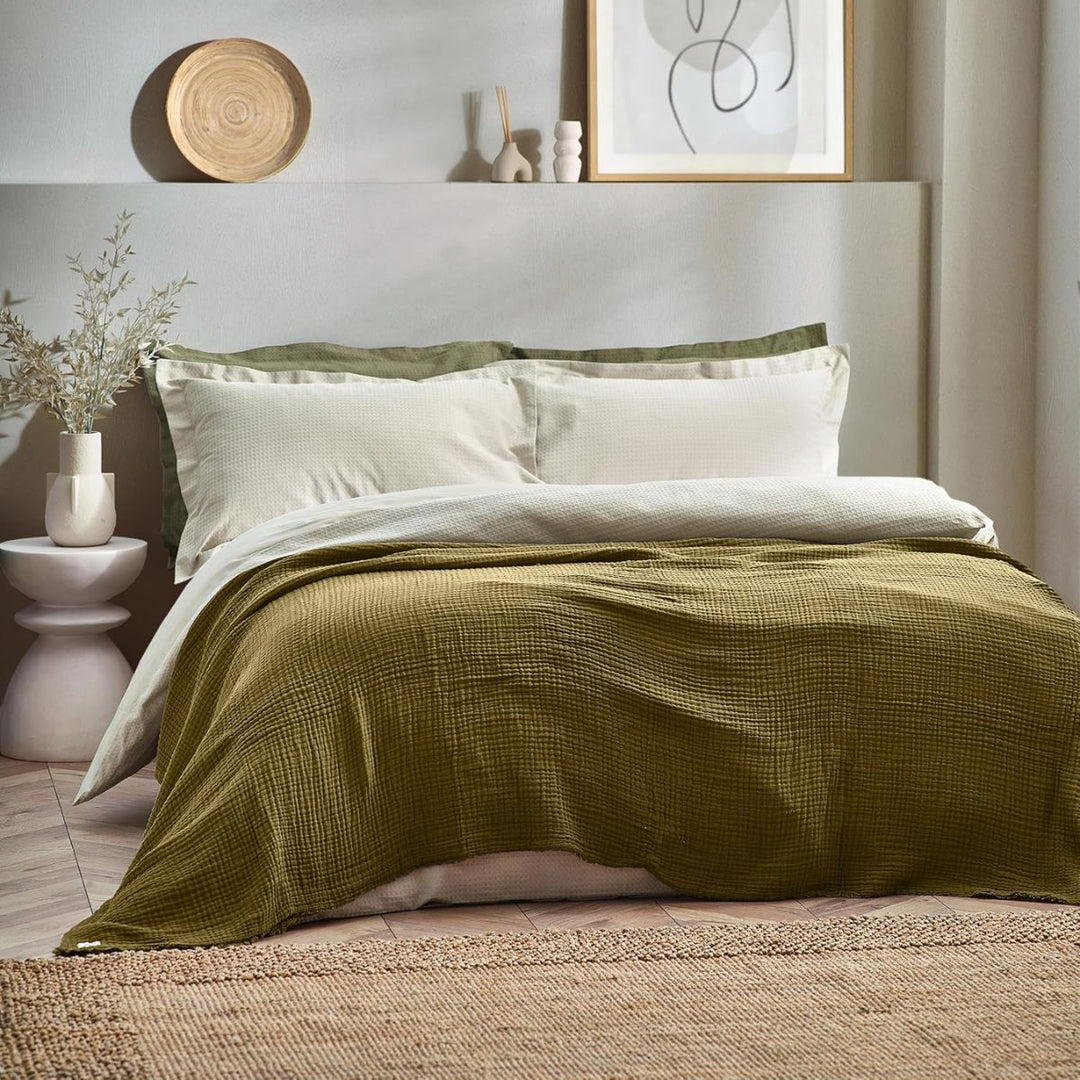 Yard Lark Cotton Muslin Throw 240 x 260 cm